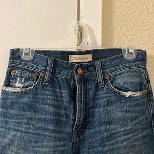 Madewell distressed jeans